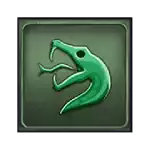 Avalon X - Green Snake Symbol