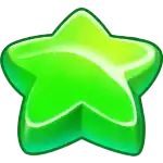 Sugar Rush 1000 Green Star symbol