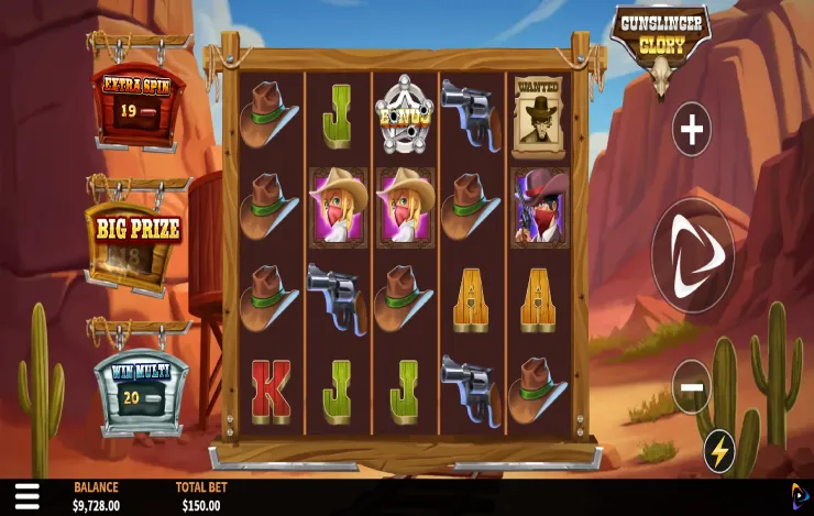 Gunslinger Glory - Feature Panels