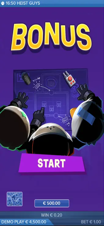 Heist Guys - Mobile Bonus