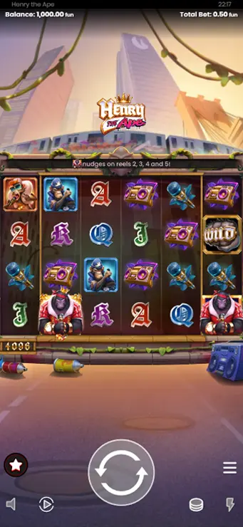 Henry the Ape Mobile Bonus - Mobile Base Game