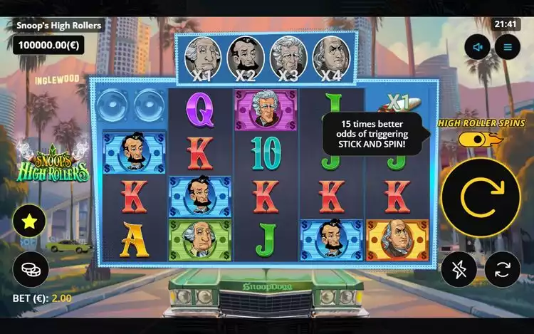 High Roller Spins