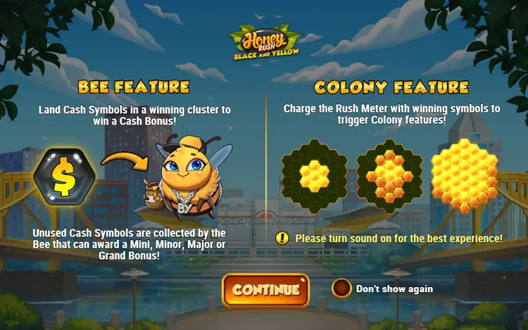 Honey Rush Black and Yellow - Feature