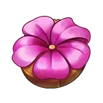 Honey Rush Black and Yellow - Pink Flower Symbol