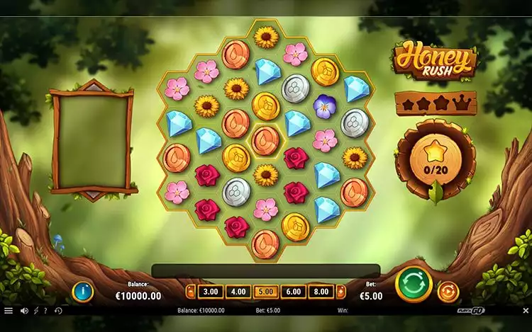 Honey Rush RTP and Wagering