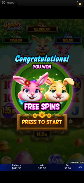 Hoppily Ever After - Mobile Bonus