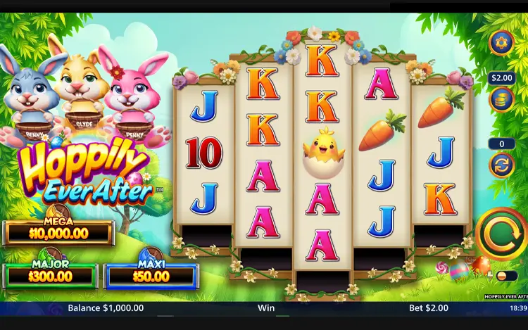 Hoppily Ever After - RTP & Wagering