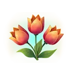 Hoppily Ever After - Tulip Symbol