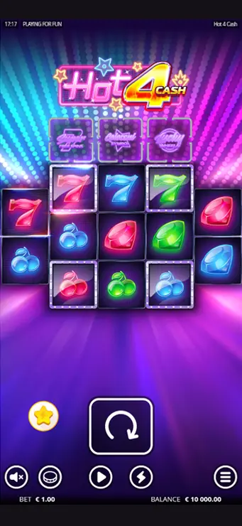 Hot 4 Cash - Mobile Base Game