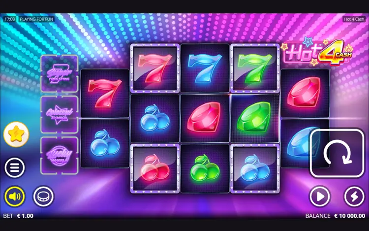 Hot 4 Cash - RTP and Wagering