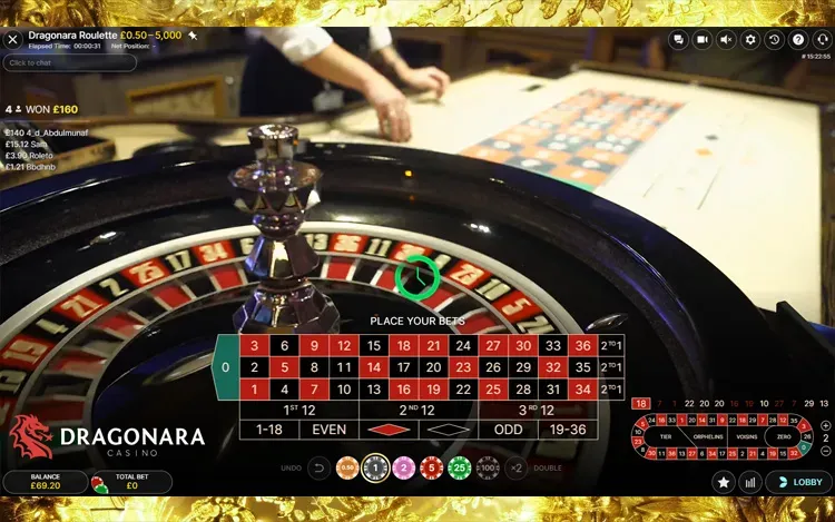 How to Play Evolution Gaming Dragonara Roulette