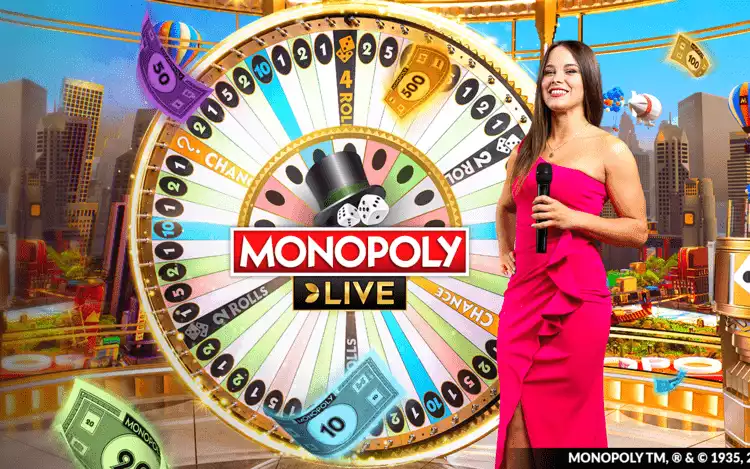 How to play Monopoly Live casino game