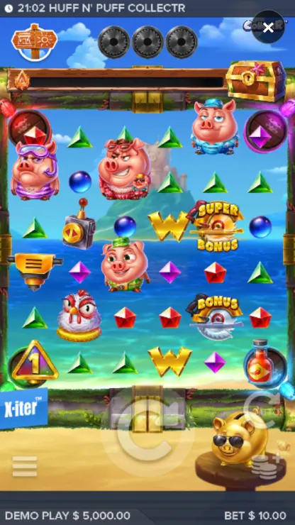 Huff N’ Puff CollectR - Mobile Base Game