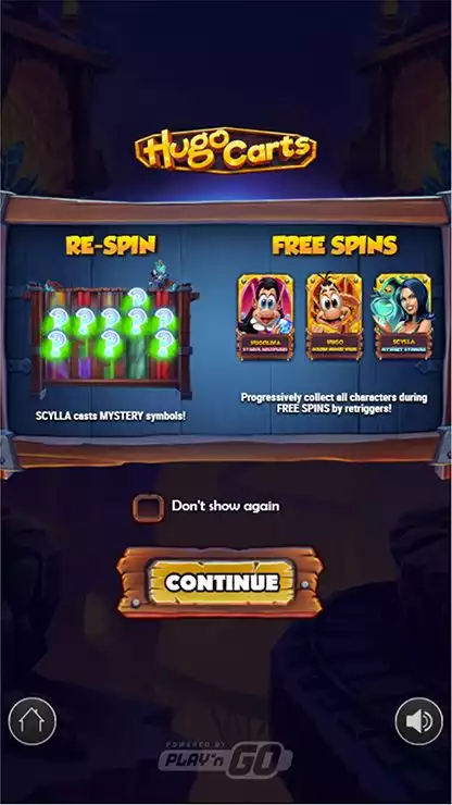 Hugo Carts - Mobile Bonus Game