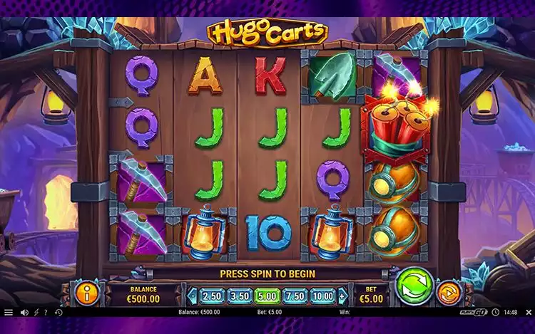 Hugo Carts - RTP and Wagering