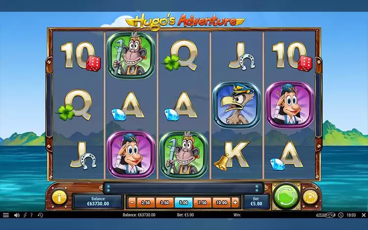 Hugo's Adventure RTP and Wagering