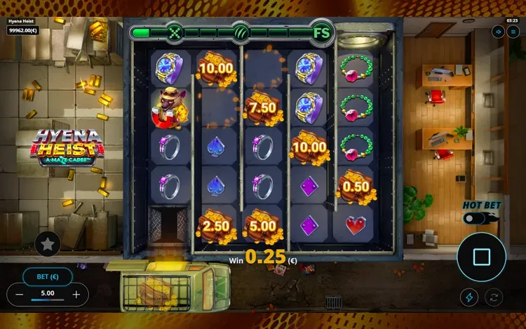 Hyena Heist A-Maze-Cades - A-MAZE-CADES
