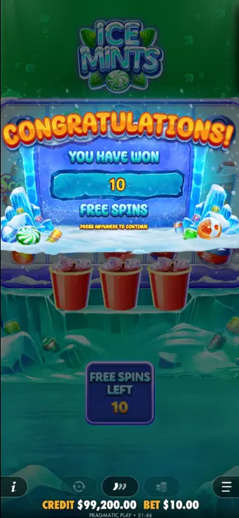 Ice Mints - Mobile Bonus