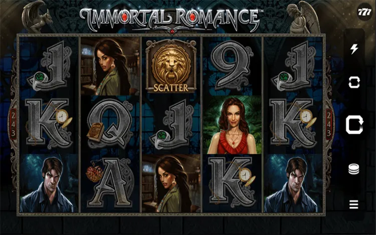 Immortal Romance Bonus Features