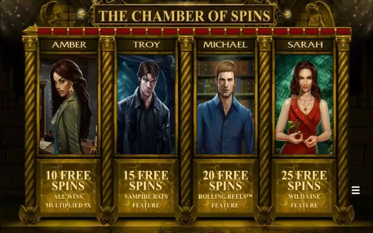 Immortal Romance - Chamber of Spins