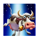 Invaders Megaways - Cow Symbol