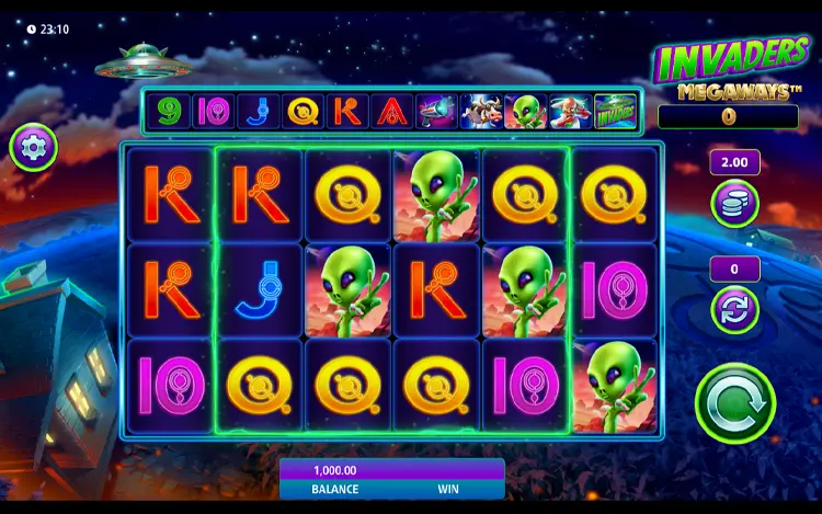 Invaders Megaways - RTP and Wagering