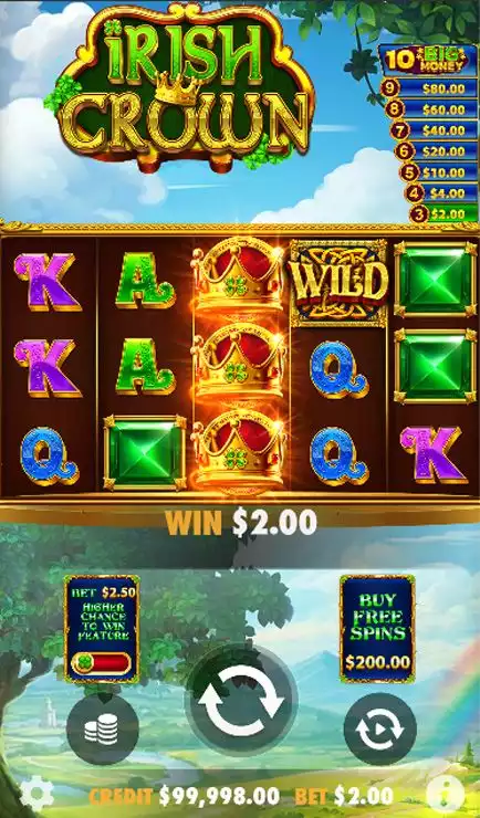 Irish Crown - Mobile Simple Win