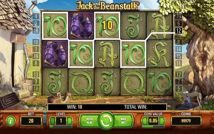 Jack and the Beanstalk RTP and Wagering