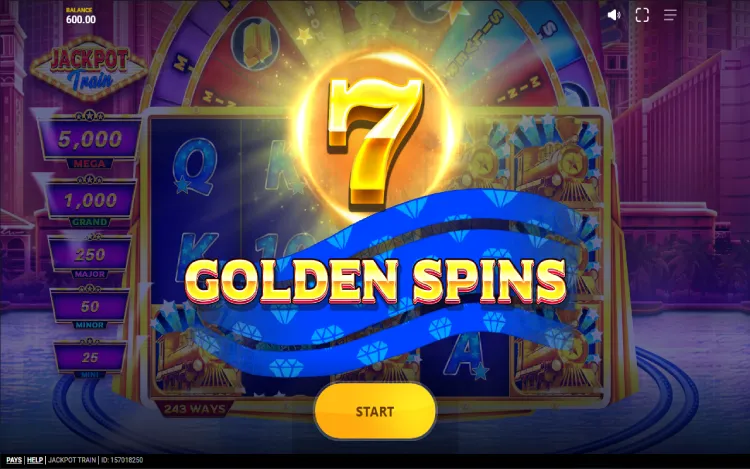 Jackpot Train - Golden Spins