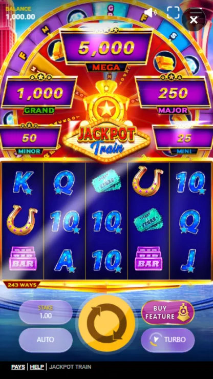 Jackpot Train - Mobile Base Game