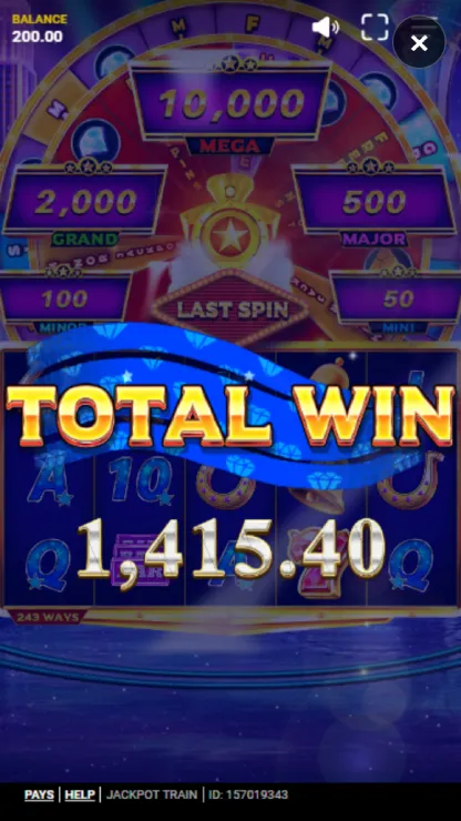 Jackpot Train - Mobile Win