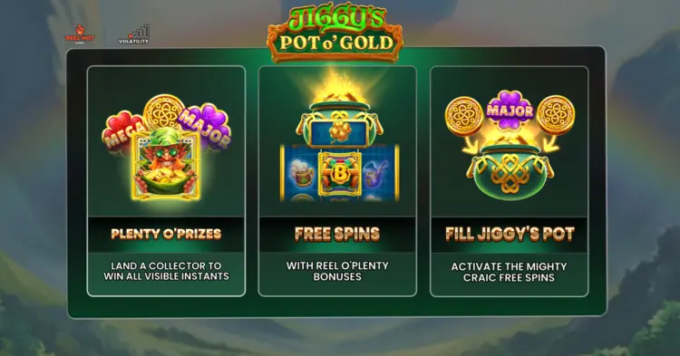 Jiggy's Pot o' Gold Feature