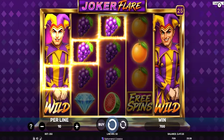 Joker Flare - Expanding Wilds