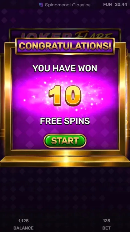 Joker Flare - Mobile Bonus Game