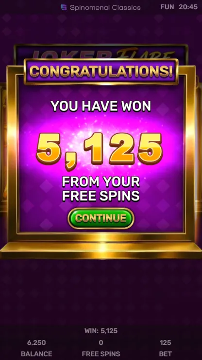 Joker Flare - Mobile Simple Win