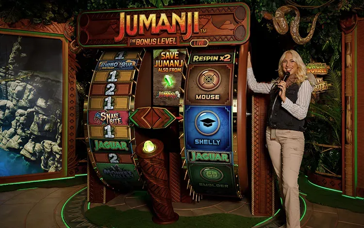 Jumanji The Bonus Level Live RTP