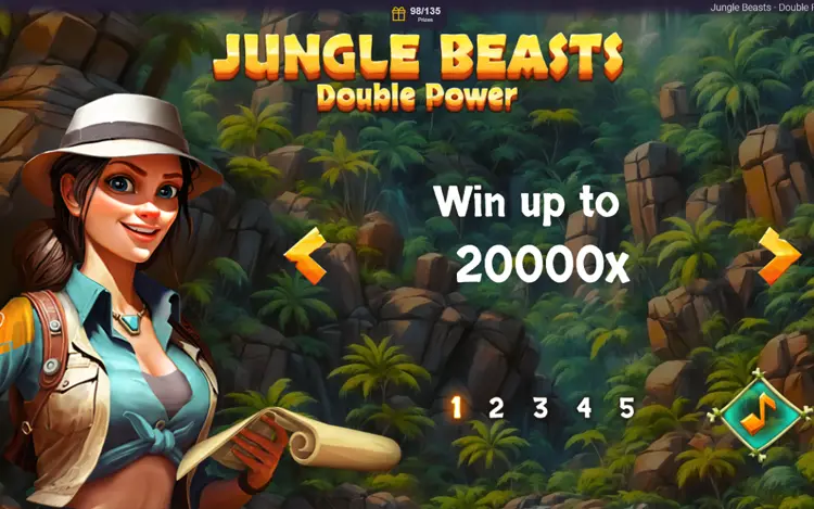 Jungle Beasts Double Power Feature