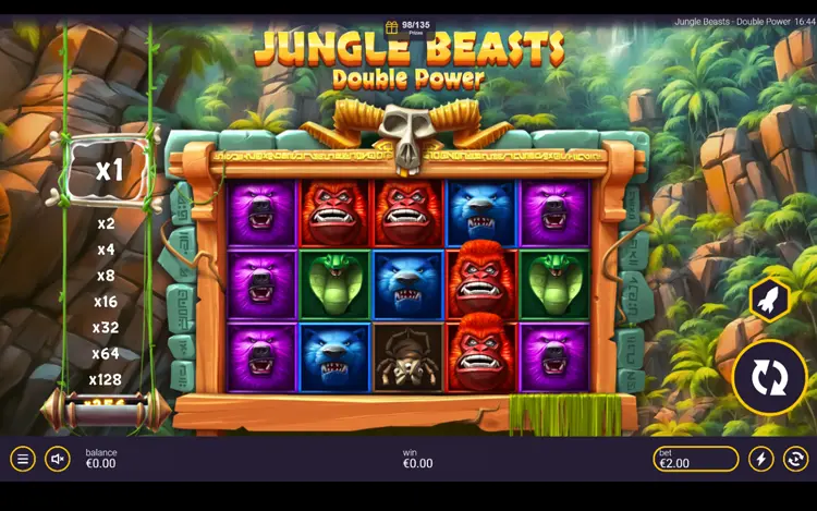 Jungle Beasts Double Power RTP