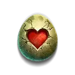 King Cobra - Heart Egg Symbol