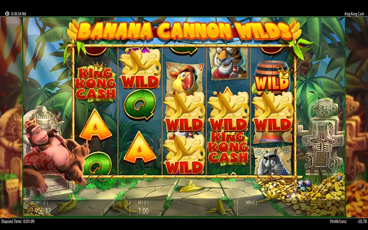 King Kong Cash Banana Cannon Wilds