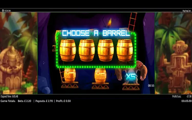 King Kong Cash mobile bonus