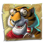 King Kong Cash tiger symbol