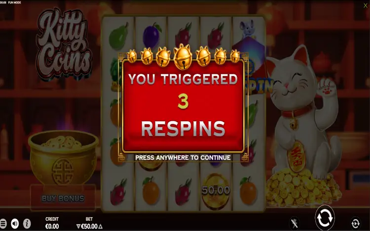 Kitty Coins - Mobile Bonus Game