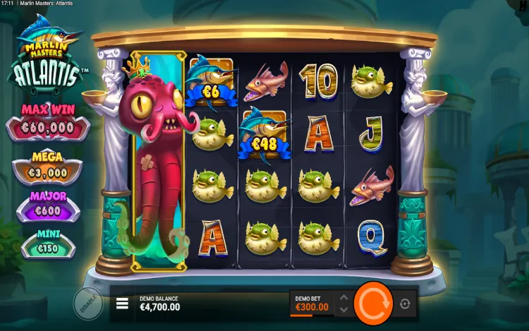 Marlin Masters Atlantis - Kraken Feature