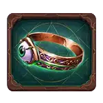 Lady of Fortune Destiny Spins - Eye Ring Symbol