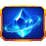 Launch to Riches - Blue Gem Symbol