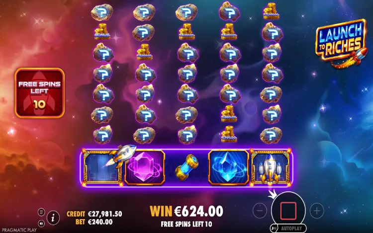Launch to Riches - Rocket Feature