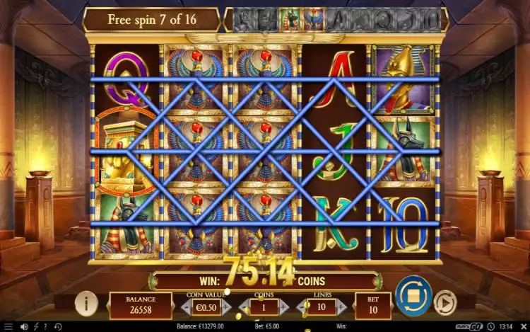 Legacy of Dead Free Spins Feature