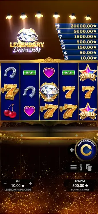 Legendary Diamonds - Mobile Base Game