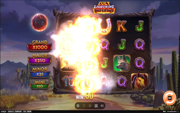 Colt Lightning Inferno - Lightning Blaze Feature